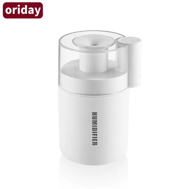 Portable Mini Humidifier, 180ml Small Cool Mist Humidifier, USB Personal Desktop Humidifiers for Baby Bedroom Travel Office Home, Auto Shut-Off, 2 Mist Modes, Super Quiet